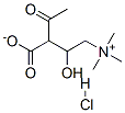乙酰基-dl-肉碱盐酸盐结构式_2504-11-2结构式