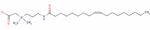 油酰胺丙基甜菜碱结构式_25054-76-6结构式