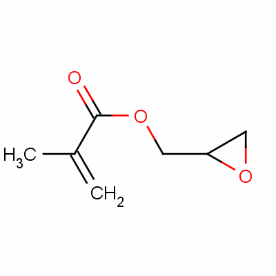 2-甲基丙烯酸缩水甘油酯的均聚物结构式_25067-05-4结构式