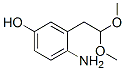 4-氨基-3-(2,2-二甲氧基乙基)-苯酚结构式_250739-30-1结构式