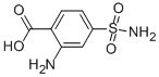 2-氨基-4-(氨基磺酰基)苯羧酸结构式_25096-72-4结构式