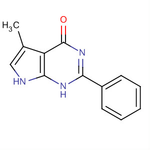 3,7-二氢-5-甲基-2-苯基-4H-吡咯并[2,3-d]嘧啶-4-酮结构式_251946-96-0结构式