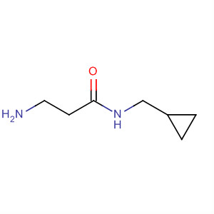 3-氨基-n-(环丙基甲基)丙酰胺结构式_251947-20-3结构式