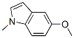 5-甲氧基-1-甲基-1H-吲哚结构式_2521-13-3结构式