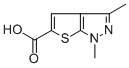 1,3-Dimethyl-1H-thieno[2,3-c]pyrazole-5-carboxylic acid Structure,25252-46-4Structure