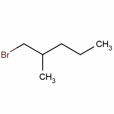 1-溴-2-甲基戊烷结构式_25346-33-2结构式