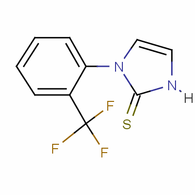 1-(2-Trifluoromethylphenyl)imidazoline-2-thione Structure,25372-17-2Structure