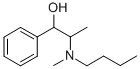 alpha-[1-(丁基甲基氨基)乙基]-苄醇结构式_25394-31-4结构式