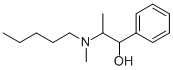 alpha-[1-(甲基戊基氨基)乙基]-苄醇结构式_25394-37-0结构式