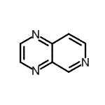 (6CI,7CI,8CI,9CI)-吡啶并[3,4-b]吡嗪结构式_254-86-4结构式