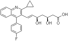 匹伐他汀対映异构体结构式_254452-86-3结构式
