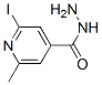 (9ci)-2-碘-6-甲基-4-吡啶羧酸肼结构式_25462-94-6结构式