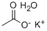 醋酸钾一水结构式_254966-93-3结构式