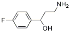 3-氨基-1-(4-氟苯基)-1-丙醇结构式_254967-36-7结构式