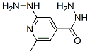 (9ci)-2-肼基-6-甲基-4-吡啶羧酸肼结构式_25533-81-7结构式