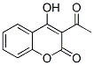 3-乙酰基-4-羟基-2-苯并吡酮结构式_2555-37-5结构式