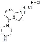 4-(1-哌嗪基)-1H-吲哚双盐酸盐结构式_255714-24-0结构式