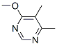 (8CI)-4-甲氧基-5,6-二甲基嘧啶结构式_25589-19-9结构式