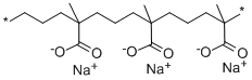 聚(乙烯-co-甲基丙烯酸)钠盐结构式_25608-26-8结构式
