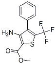 Methyl 3-amino-5-(trifluoromethyl)-4-phenylthiophene-2-carboxylate Structure,256353-38-5Structure