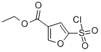 Ethyl 5-(chlorosulfonyl)-3-furoate Structure,256373-91-8Structure