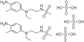 2-[(4-Amino-3-methylphenyl)ethylamino]ethyl sulfate Structure,25646-71-3Structure
