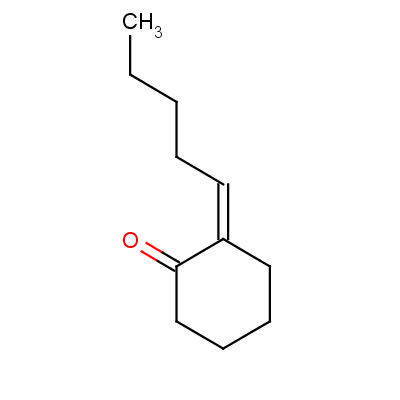 2-戊基环己酮结构式_25677-40-1结构式