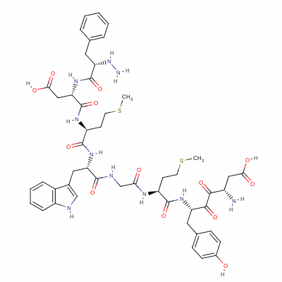 Cck(26-33) desulfated Structure,25679-24-7Structure