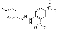2,4-二硝基苯腙对甲苯甲醛结构式_2571-00-8结构式