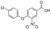 4-(4-Chlorophenoxy)-3-nitrobenzoic acid Structure,257616-46-9Structure