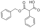 3-(苄氧基)-3-氧代-2-苯基丙酸结构式_25774-02-1结构式