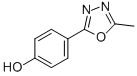 4-(5-Methyl-1,3,4-oxadiazol-2-yl)Phenol Structure,25877-46-7Structure
