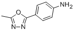 4-(5-Methyl-1,3,4-oxadiazol-2-yl)aniline Structure,25877-49-0Structure