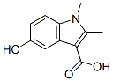 5-Hydroxy-1,2-dimethyl-1H-indole-3-carboxylic acid Structure,25888-01-1Structure