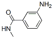3-氨基苯甲酰基甲酰胺结构式_25900-61-2结构式