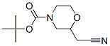 2-氰基甲基吗啉-4-羧酸叔丁酯结构式_259180-69-3结构式