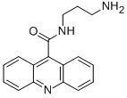 吖啶-9-羧酸(3-氨基丙基)酰胺结构式_259221-98-2结构式