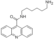 吖啶-9-羧酸(6-氨基己基)酰胺结构式_259221-99-3结构式