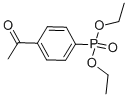 (4-乙酰基苯基)-磷酸二乙酯结构式_25944-71-2结构式
