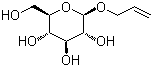 烯丙基-β-D-吡喃半乳糖苷结构式_2595-07-5结构式