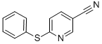 6-(苯基硫代)烟腈结构式_259683-21-1结构式