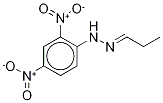 丙醛2,4-二硝基苯基腙-D3结构式_259824-53-8结构式