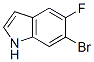 6-Bromo-5-fluoroindole Structure,259860-08-7Structure