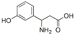 3-氨基-3-(3-羟基苯基)-丙酸结构式_26049-12-7结构式