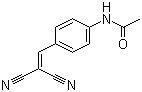 2-(4-Acetamidobenzylidene)malononitrile Structure,26088-79-9Structure