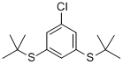 3,5-Bis(tert-butylthio)-1-chlorobenzene Structure,260968-02-3Structure