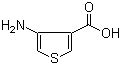 4-氨基-3-噻吩羧酸结构式_26112-64-1结构式