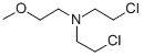 双-(2-氯乙基)-(2-甲氧基乙基)胺结构式_26112-92-5结构式