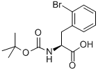 Boc-L-2-溴苯丙氨酸结构式_261165-02-0结构式