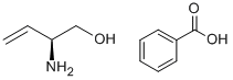 (S)-2-aminobut-3-en-1-ol, benzoate salt Structure,261360-75-2Structure